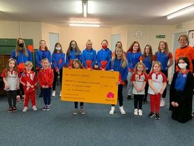 1st Dunfermline Guides, Rainbows and Rangers raise over £1000 for Maggie’s Fife!